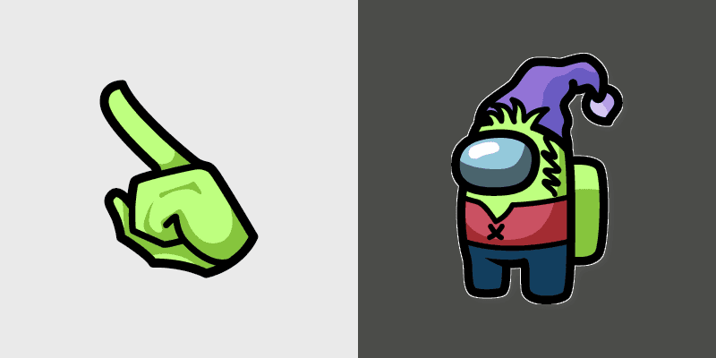 Disenchantment Elfo Crewmate custom cursor pack preview for Chrome, Edge and Windows