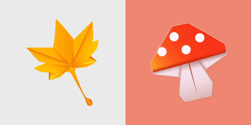 Origami Seasonal custom cursor collection preview