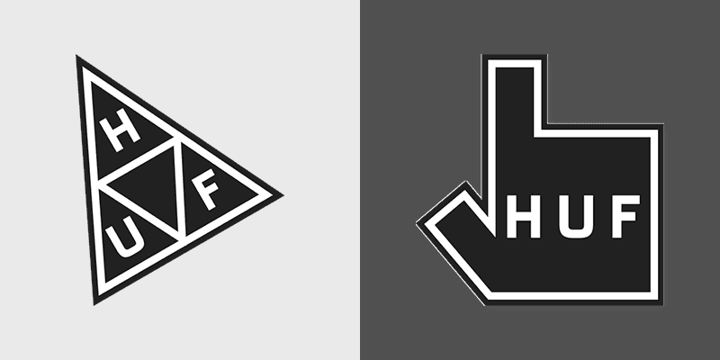 HUF Skateboard custom cursor pack preview for Chrome, Edge and Windows