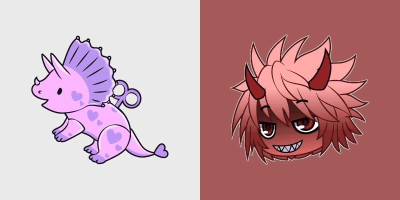 Thorn Tricera Toy custom cursor pack preview for Chrome, Edge and Windows