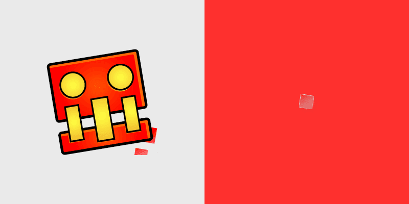 Custom Geometry Dash Cursors: Cube 70 & Ship 9 Pack custom cursor pack preview for Chrome, Edge and Windows