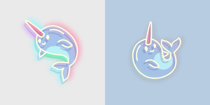 Narwhal custom cursor pack preview for Chrome, Edge and Windows