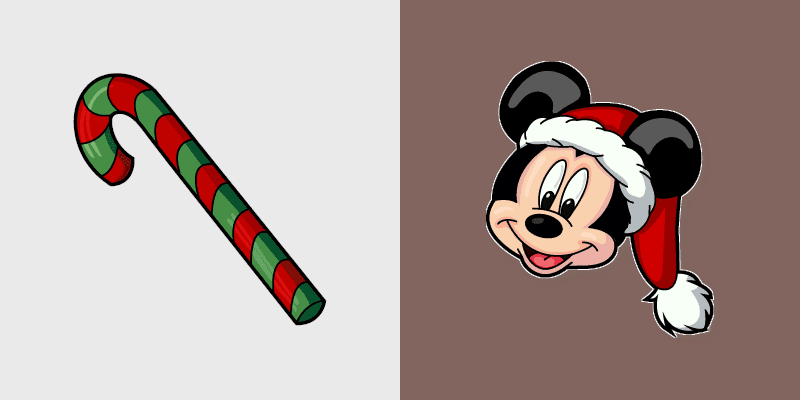 Mickey Holiday Fun custom cursor pack preview for Chrome, Edge and Windows
