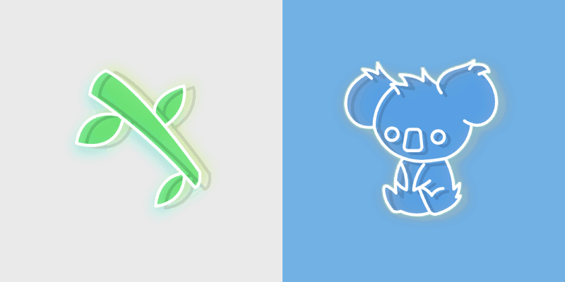 Koala Australian Adventure custom cursor pack preview for Chrome, Edge and Windows