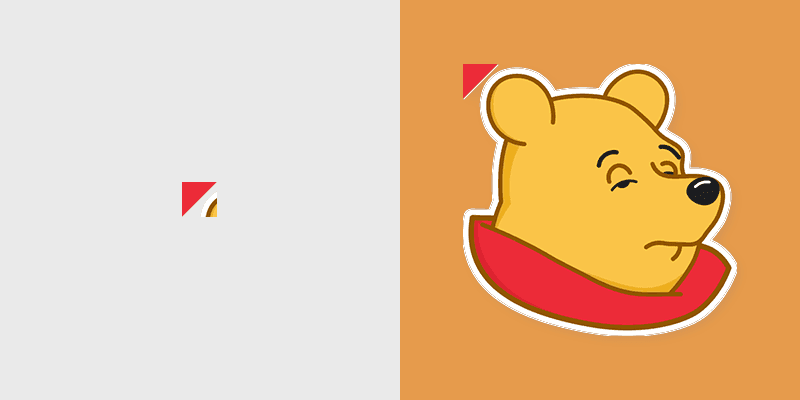 Winnie the Pooh Meme custom cursor pack preview for Chrome, Edge and Windows