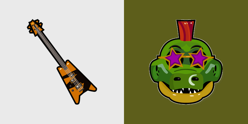 Montgomery Gator custom cursor pack preview for Chrome, Edge and Windows