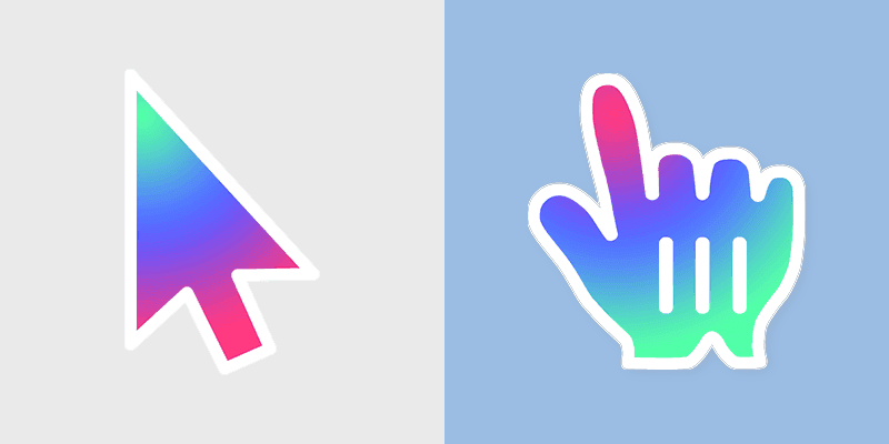 Youthful Trend custom cursor pack preview for Chrome, Edge and Windows