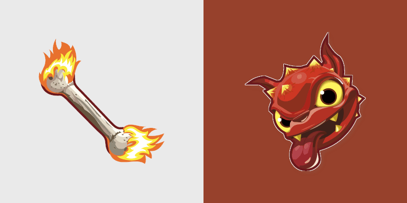 Skylanders Hot Dog custom cursor pack preview for Chrome, Edge and Windows