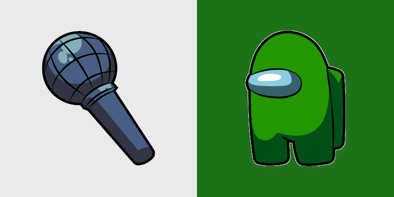 Green Impostor custom cursor pack preview for Chrome, Edge and Windows