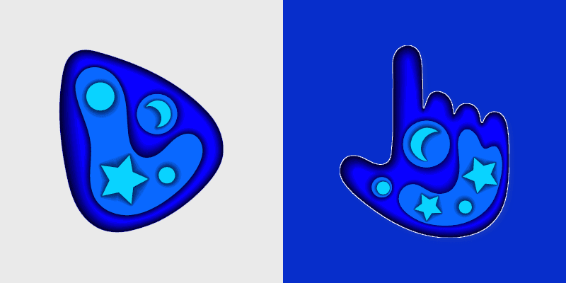 Stellar Moon custom cursor pack preview for Chrome, Edge and Windows