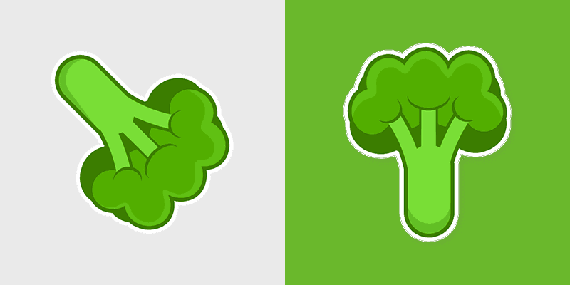 Fruits & Veggies Mix custom cursor collection preview