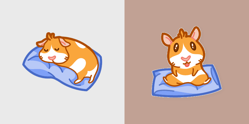 Kawaii custom cursor pack preview for Chrome, Edge and Windows