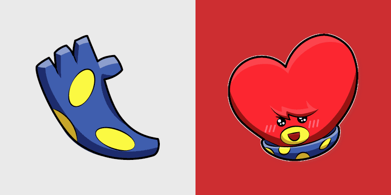 Edgar Tata BT21 custom cursor pack preview for Chrome, Edge and Windows