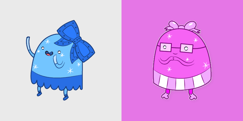 Gumdrop Lasses custom cursor pack preview for Chrome, Edge and Windows