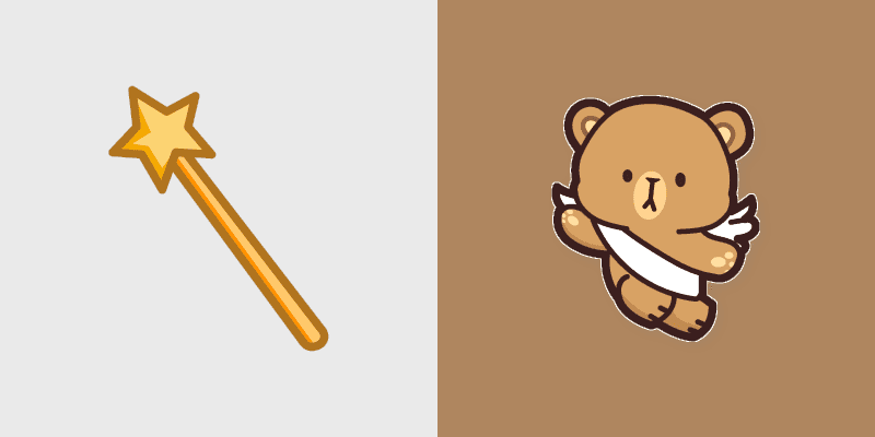 Kawaii Angel custom cursor pack preview for Chrome, Edge and Windows