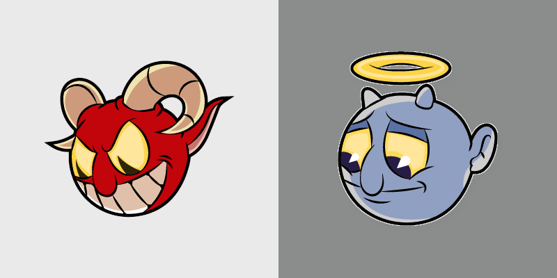 Cute Cursor Cuphead custom cursor pack preview for Chrome, Edge and Windows