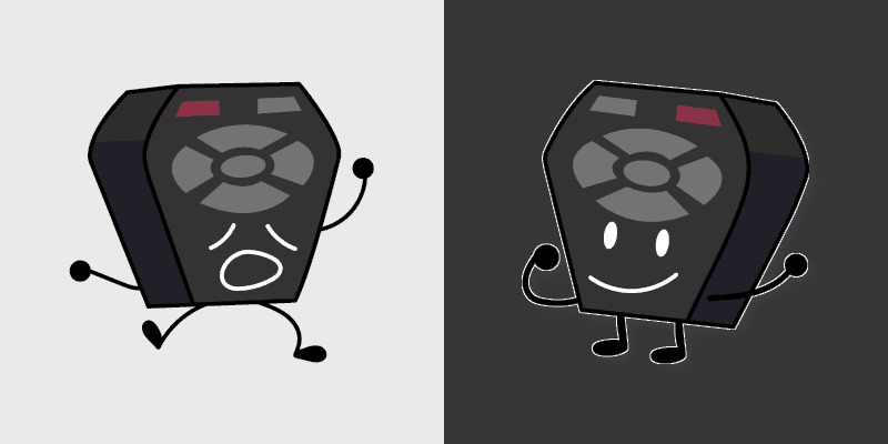 BFDI Remote custom cursor pack preview for Chrome, Edge and Windows