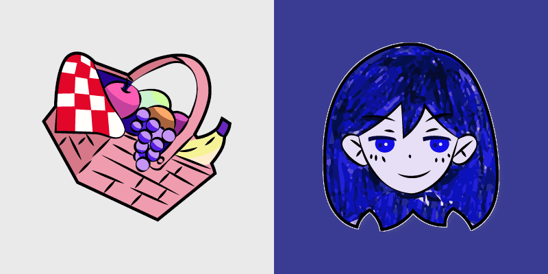 OMORI MARI custom cursor pack preview for Chrome, Edge and Windows