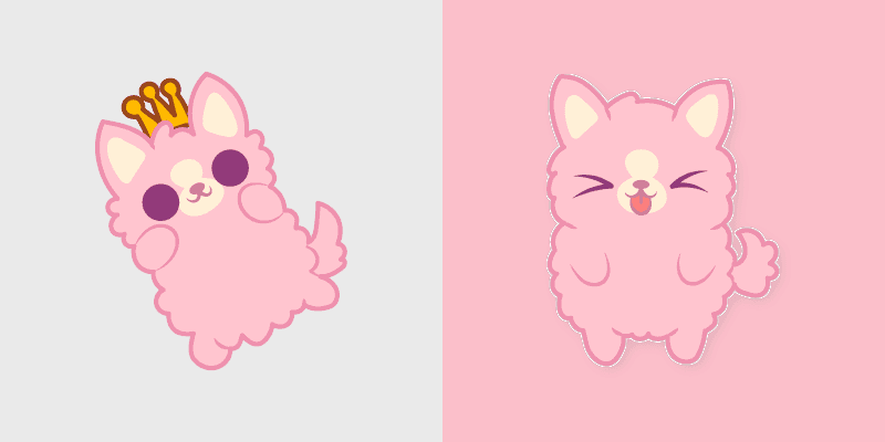 KleptoDogs Collection custom cursor pack preview for Chrome, Edge and Windows