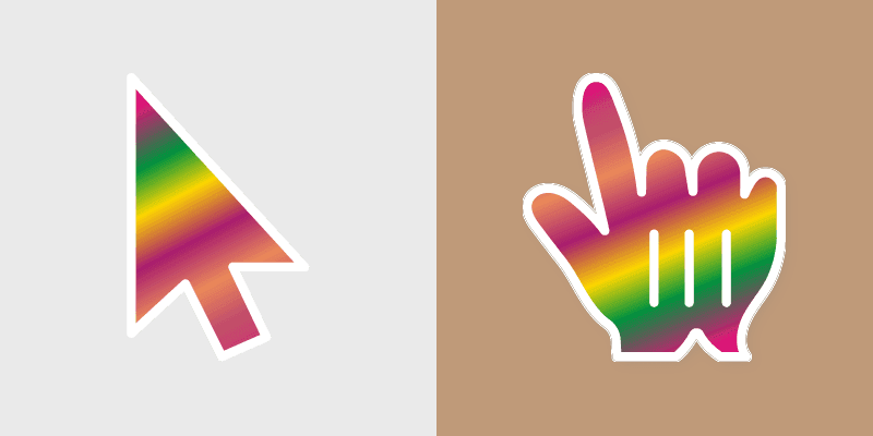 Dragon Fruit custom cursor pack preview for Chrome, Edge and Windows