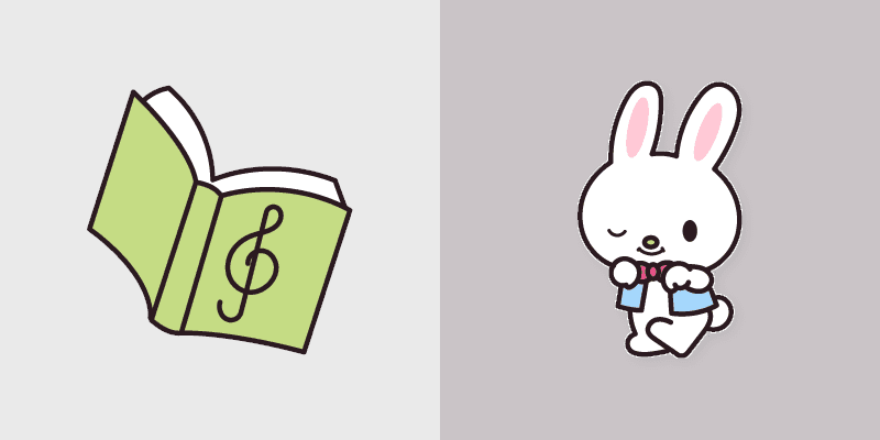 Rhythm Rabbit custom cursor pack preview for Chrome, Edge and Windows