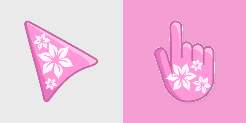 Custom Cursor Blossom Pack preview for Chrome, Edge and Windows