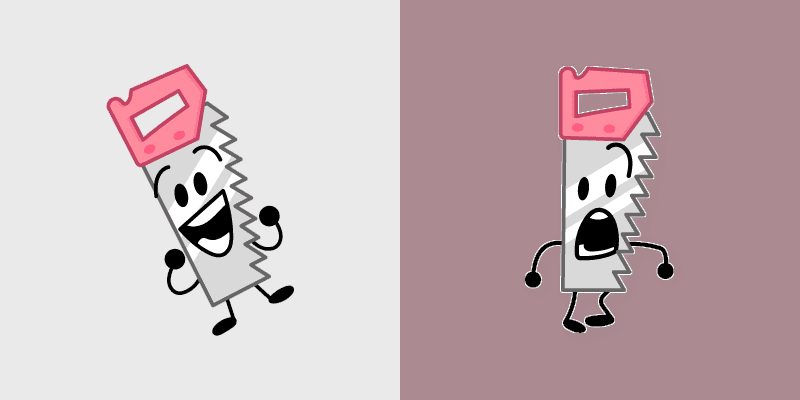 Battle for Dream Island custom cursor pack preview for Chrome, Edge and Windows