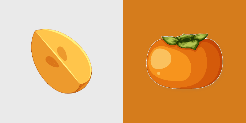 Persimmon Palette custom cursor pack preview for Chrome, Edge and Windows