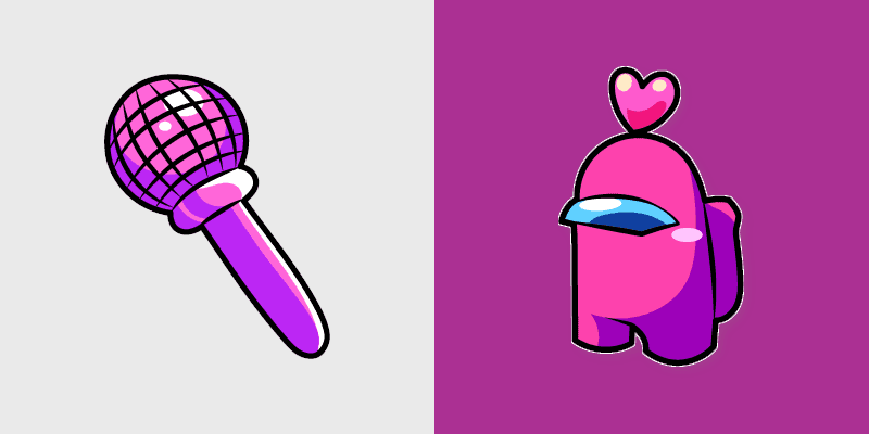 Pink Impostor custom cursor pack preview for Chrome, Edge and Windows