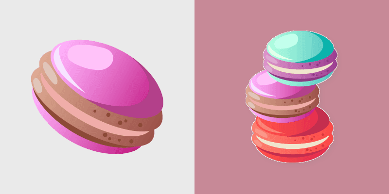 Cute Cursor Macarons Pack custom cursor pack preview for Chrome, Edge and Windows