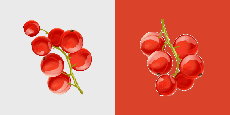 Cranberry custom cursor pack preview for Chrome, Edge and Windows