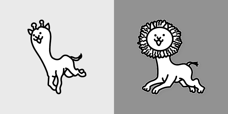 Battle Cats Custom Mouse custom cursor pack preview for Chrome, Edge and Windows