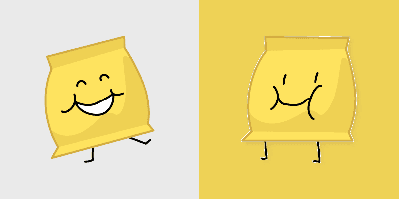 Mini Delicious Chips custom cursor pack preview for Chrome, Edge and Windows