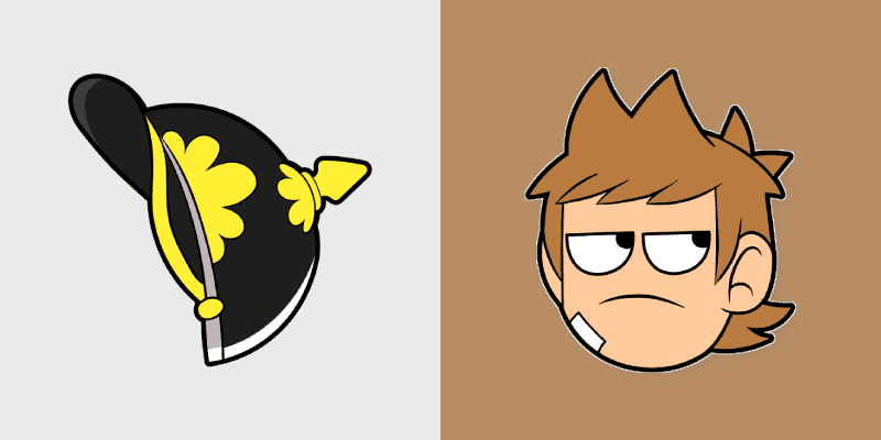 Tord & Pickelhaube custom cursor pack preview for Chrome, Edge and Windows
