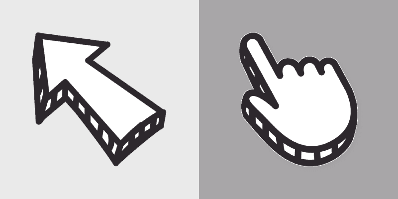 Workspace Deluxe custom cursor pack preview for Chrome, Edge and Windows