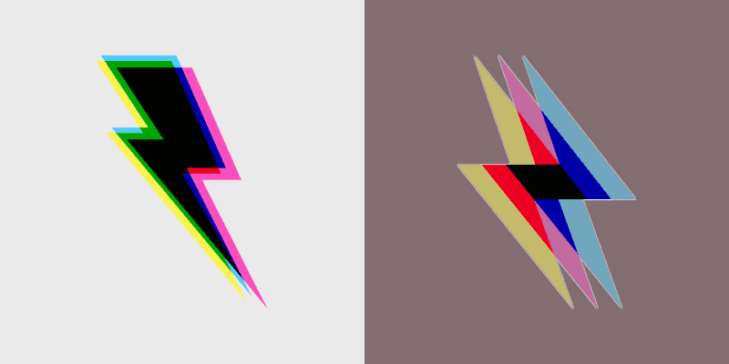 Lightning custom cursor pack preview for Chrome, Edge and Windows