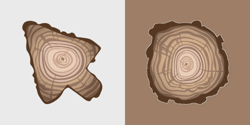 Nature & Outdoors custom cursor collection preview