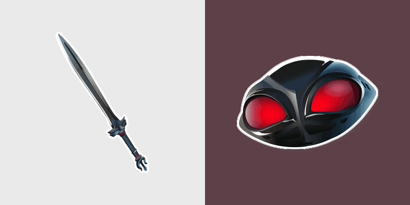 Black Manta custom cursor pack preview for Chrome, Edge and Windows