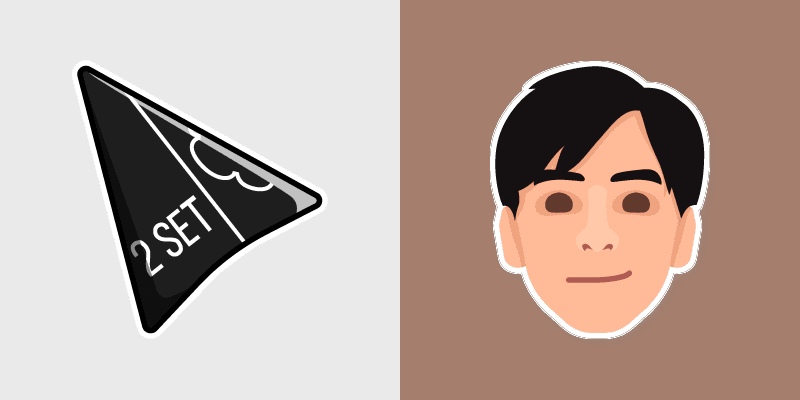TwoSet Violin custom cursor pack preview for Chrome, Edge and Windows