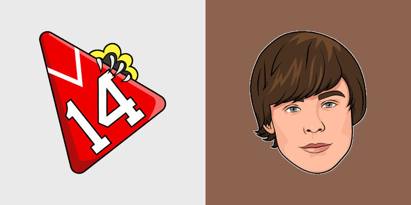 Troy Bolton custom cursor pack preview for Chrome, Edge and Windows