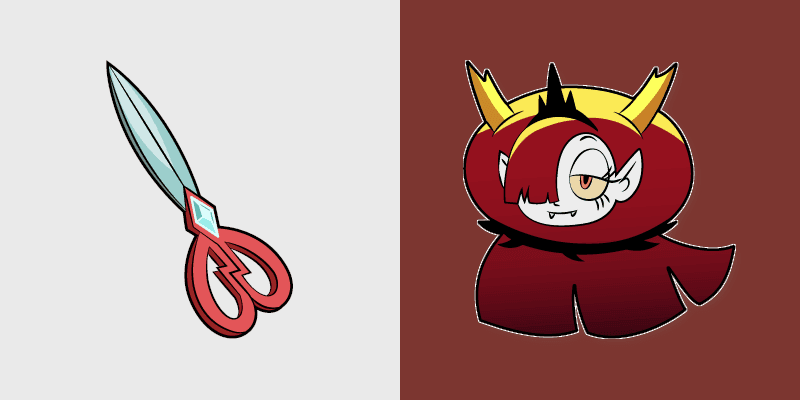 Star vs. the Forces of Evil custom cursor pack preview for Chrome, Edge and Windows