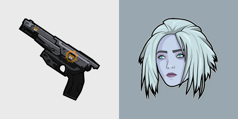 Destiny Mara SOV Queen Choice custom cursor pack preview for Chrome, Edge and Windows