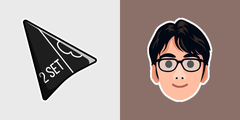 TwoSet Violin Brett Yang custom cursor pack preview for Chrome, Edge and Windows