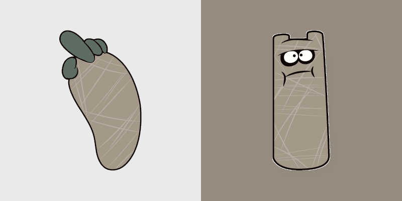 Shnitzel Chowder custom cursor pack preview for Chrome, Edge and Windows