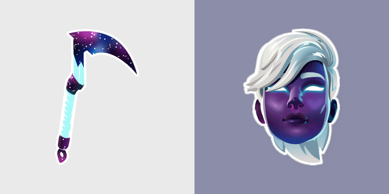 Stardust Strikers custom cursor pack preview for Chrome, Edge and Windows