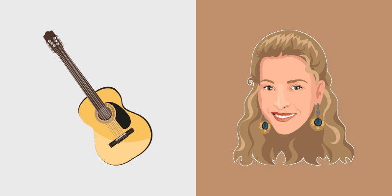 Phoebe Buffay custom cursor pack preview for Chrome, Edge and Windows