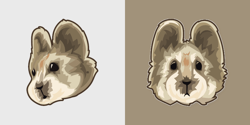 Ili Pika custom cursor pack preview for Chrome, Edge and Windows