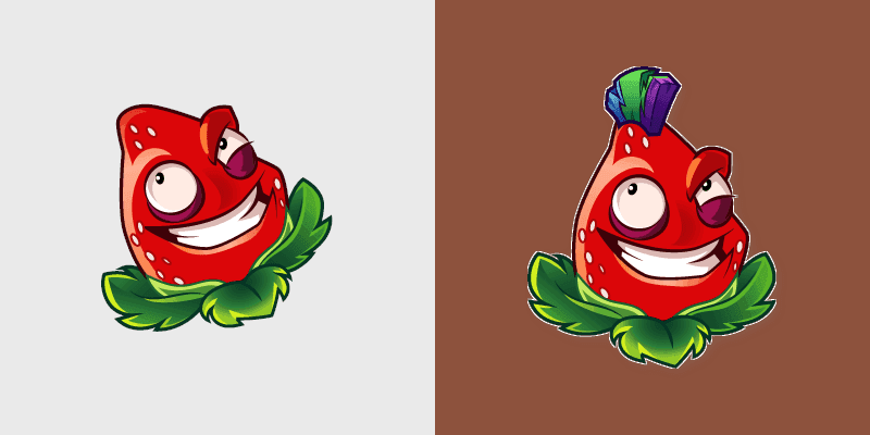 Strawburst custom cursor pack preview for Chrome, Edge and Windows