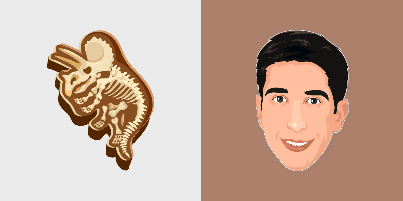 Ross Geller custom cursor pack preview for Chrome, Edge and Windows