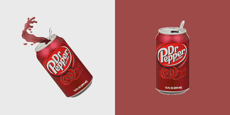 Dr Pepper custom cursor pack preview for Chrome, Edge and Windows